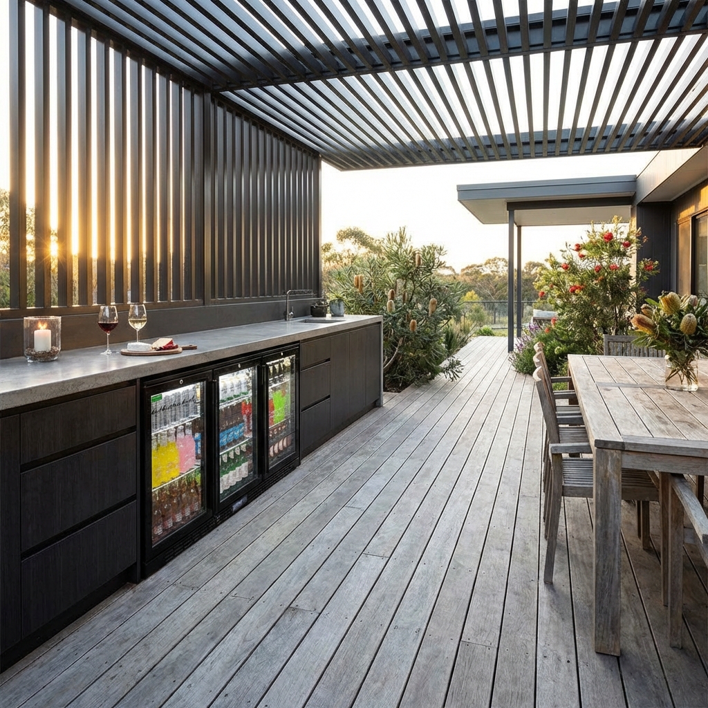 Rhino 330L Commercial 3 Door Bar Fridge – SG3 — lifestyle