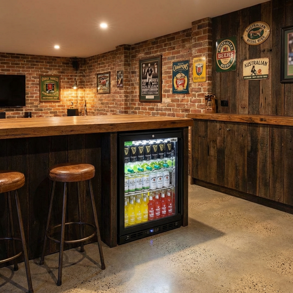 Rhino 129L Commercial Glass Door Bar Fridge – SG1 — lifestyle