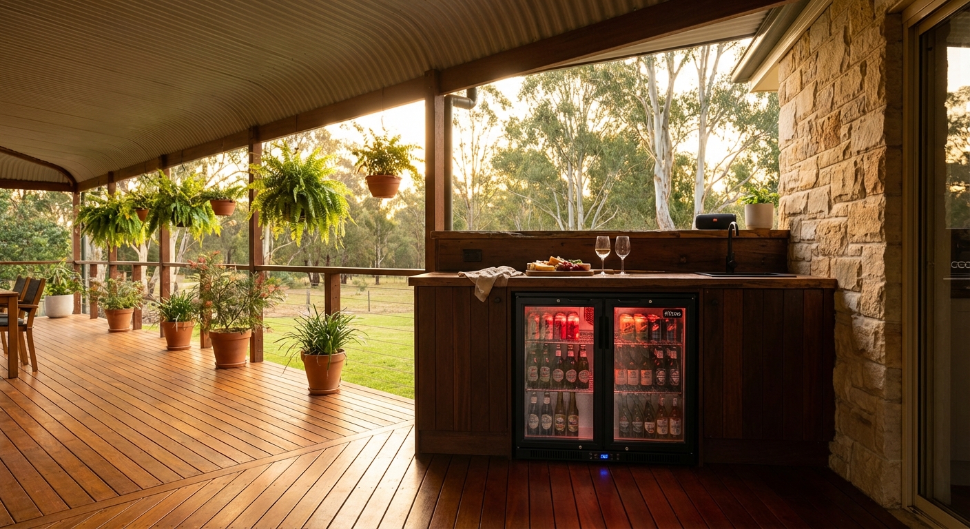 Rhino 208L Commercial 2 Door Bar Fridge – SG2 — lifestyle